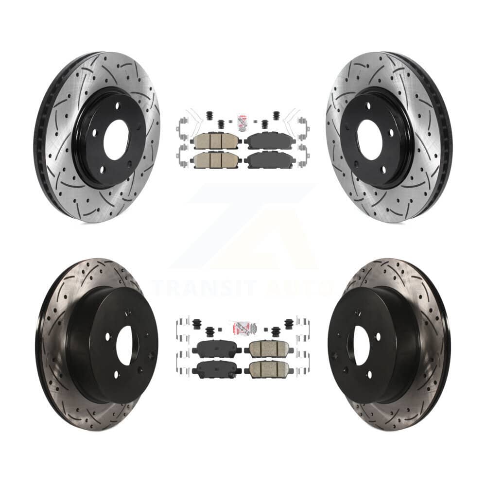 Transit Auto - KDA-101845 - Front and Rear Disc Brake Kits