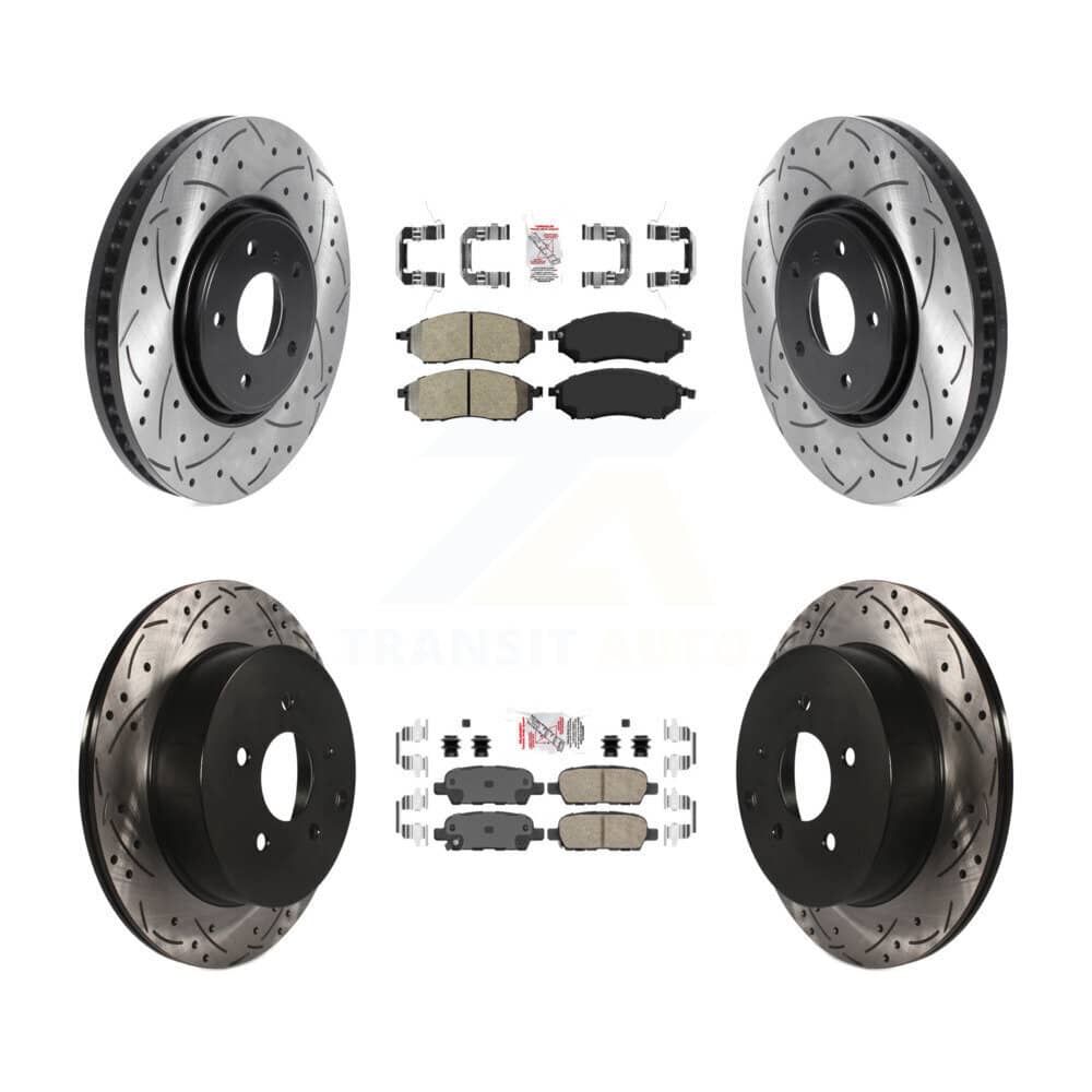 Transit Auto - KDA-101851 - Front and Rear Disc Brake Kits
