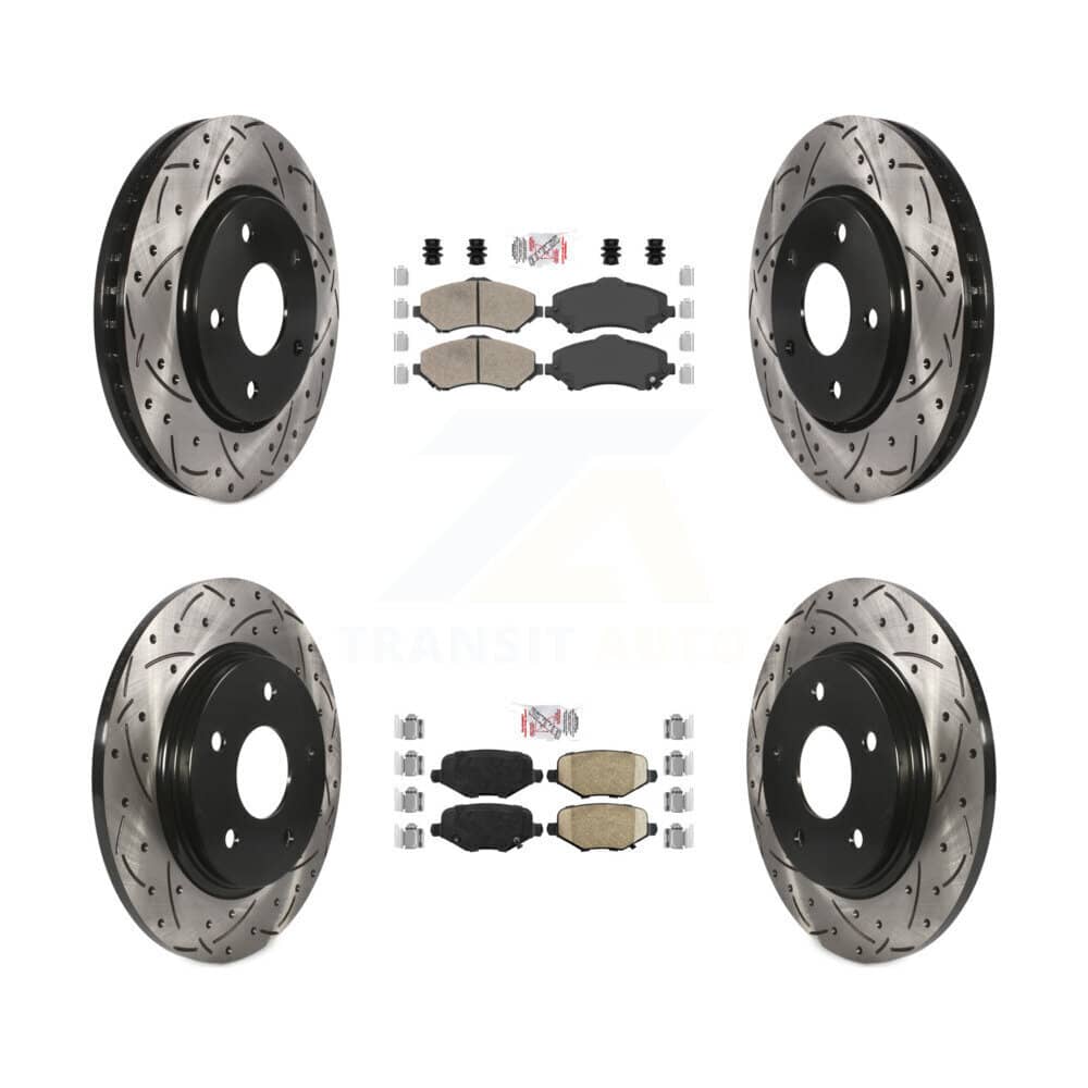 Transit Auto - KDA-102395 - Front and Rear Disc Brake Kits