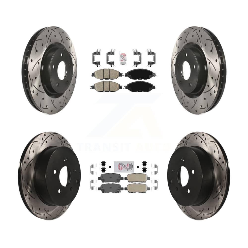Transit Auto - KDA-102408 - Front and Rear Disc Brake Kits