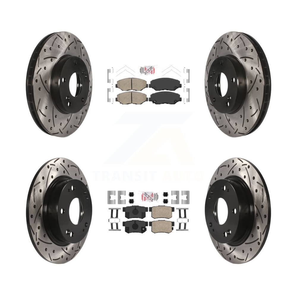 Transit Auto - KDA-102412 - Front and Rear Disc Brake Kits