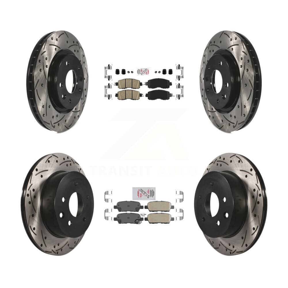 Transit Auto - KDA-102429 - Front and Rear Disc Brake Kits