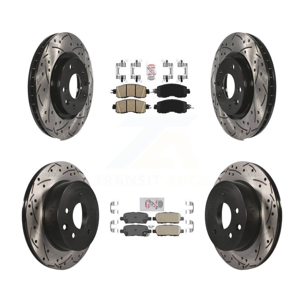 Transit Auto - KDA-102431 - Front and Rear Disc Brake Kits