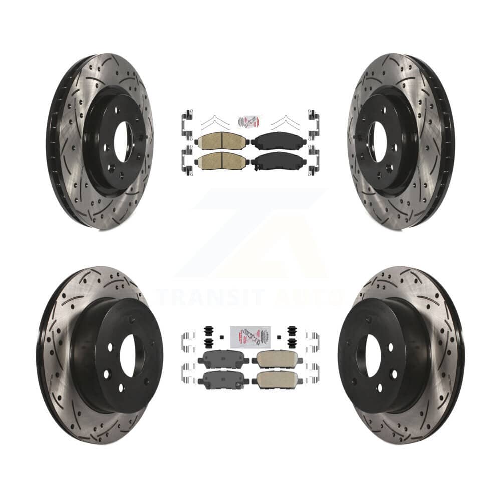 Transit Auto - KDA-102434 - Front and Rear Disc Brake Kits