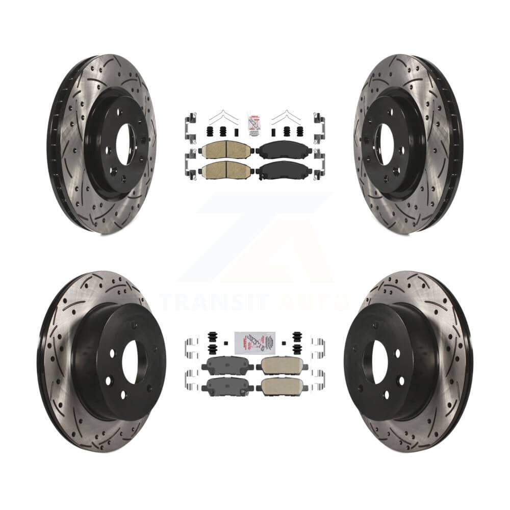 Transit Auto - KDA-102436 - Front and Rear Disc Brake Kits