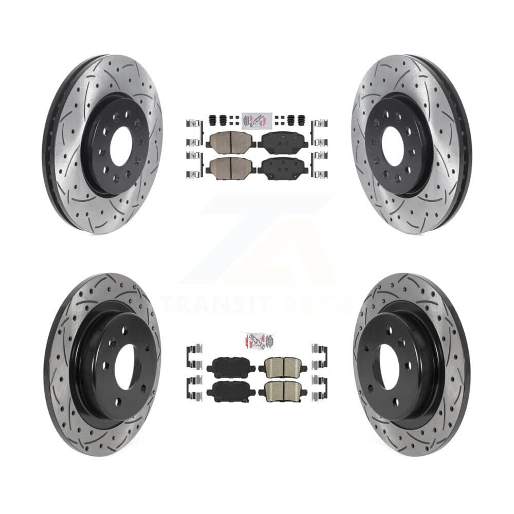 Transit Auto - KDA-102437 - Front and Rear Disc Brake Kits