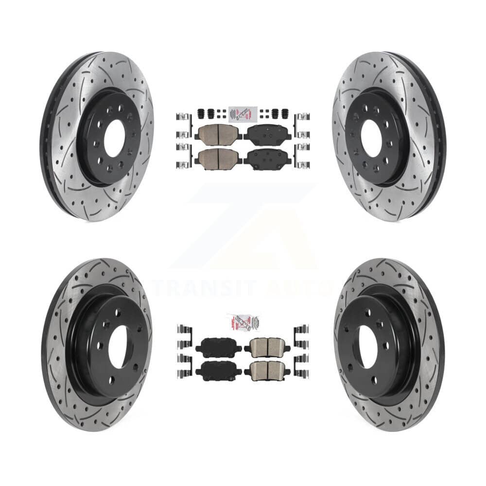 Transit Auto - KDA-102441 - Front and Rear Disc Brake Kits