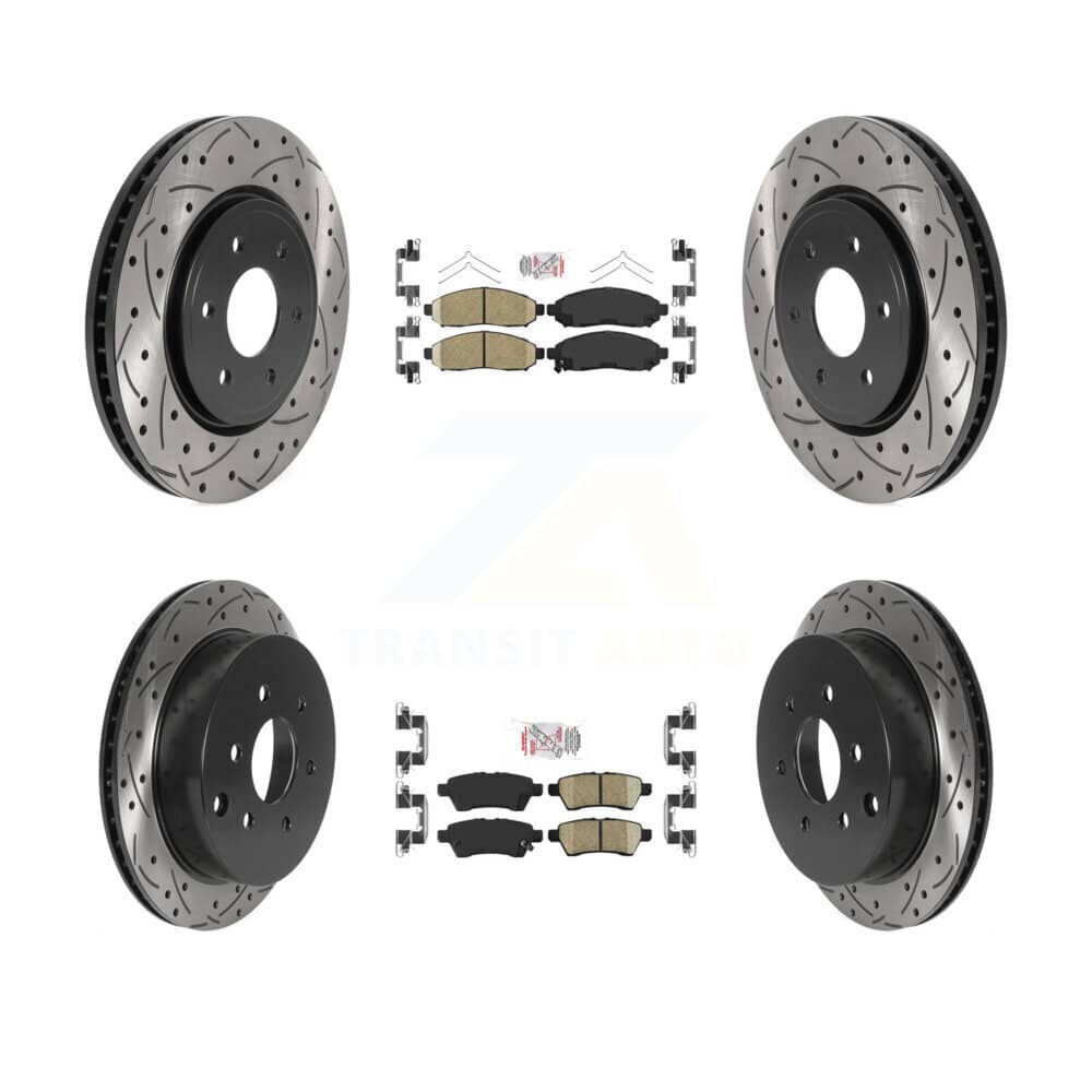 Transit Auto - KDA-102442 - Front and Rear Disc Brake Kits
