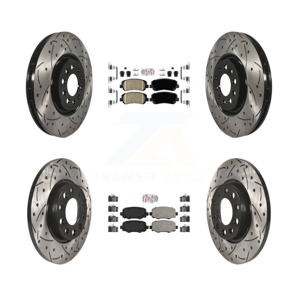 Transit Auto - KDA-102444 - Front and Rear Disc Brake Kits