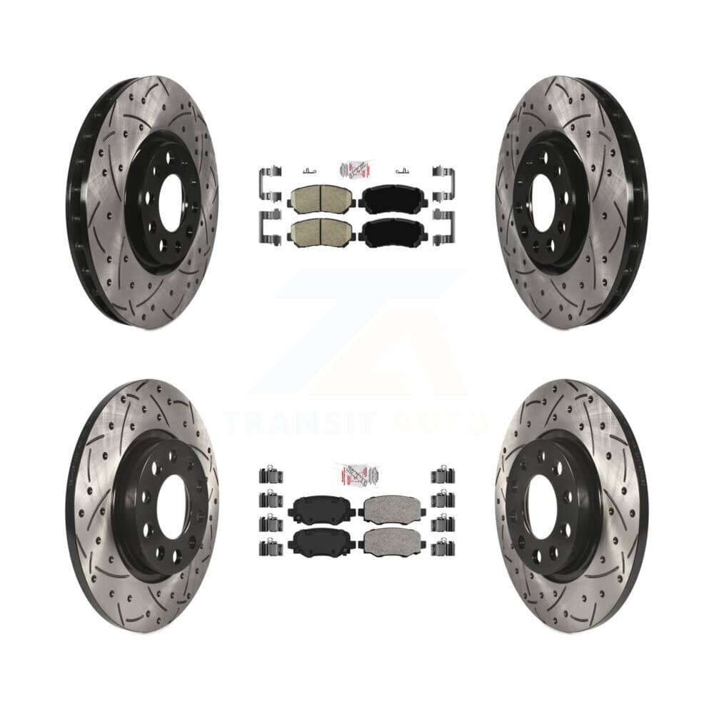 Transit Auto - KDA-102446 - Front and Rear Disc Brake Kits
