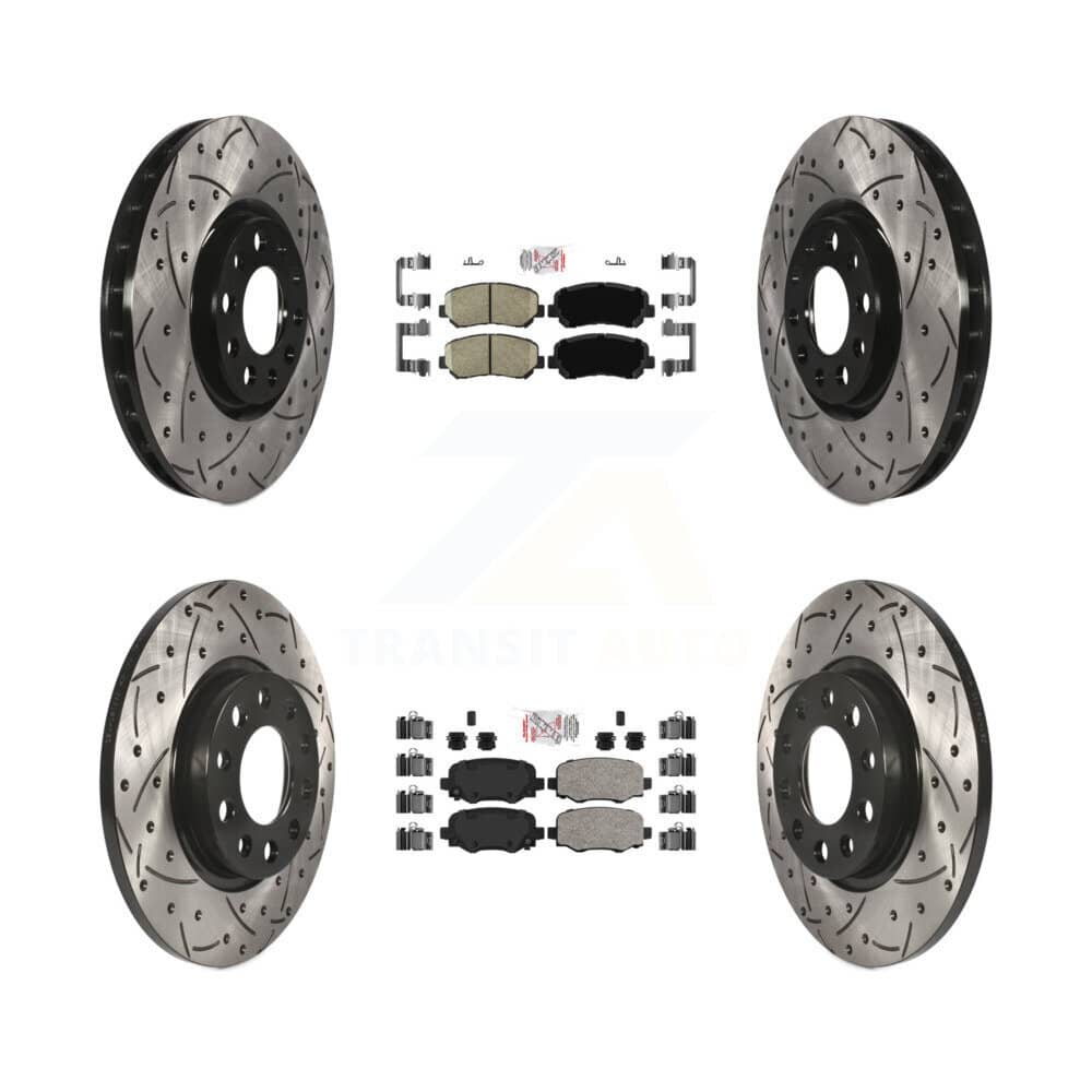 Transit Auto - KDA-102447 - Front and Rear Disc Brake Kits