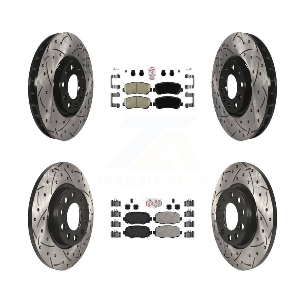 Transit Auto - KDA-102449 - Front and Rear Disc Brake Kits