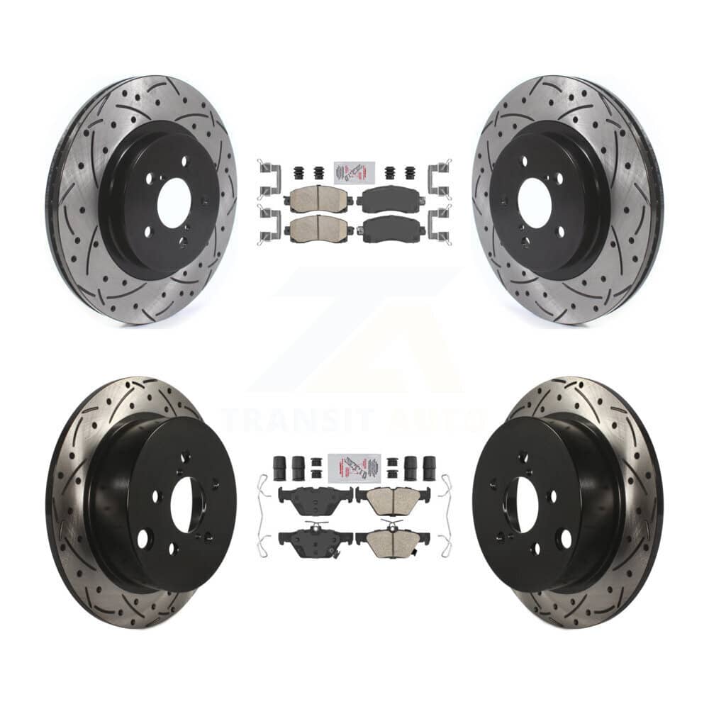 Transit Auto - KDA-102458 - Front and Rear Disc Brake Kits