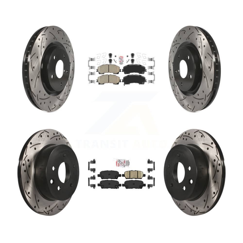 Transit Auto - KDA-102460 - Front and Rear Disc Brake Kits