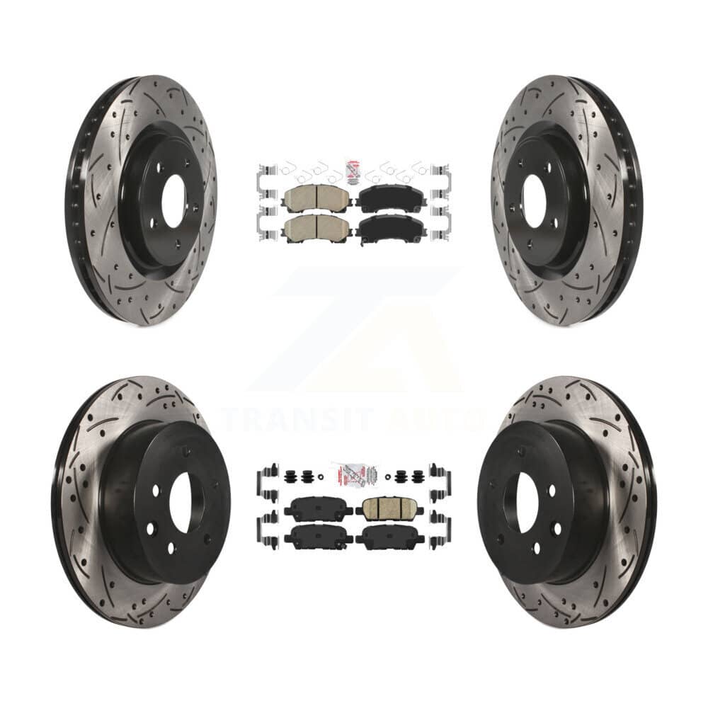 Transit Auto - KDA-102463 - Front and Rear Disc Brake Kits