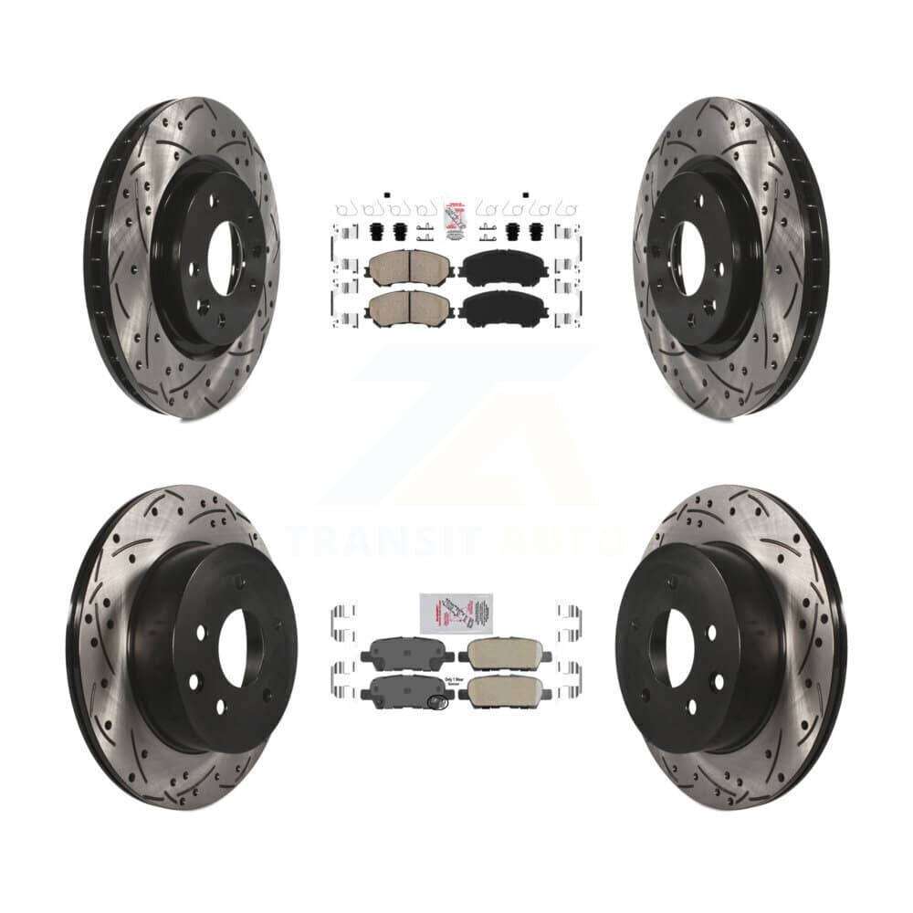 Transit Auto - KDA-102466 - Front and Rear Disc Brake Kits