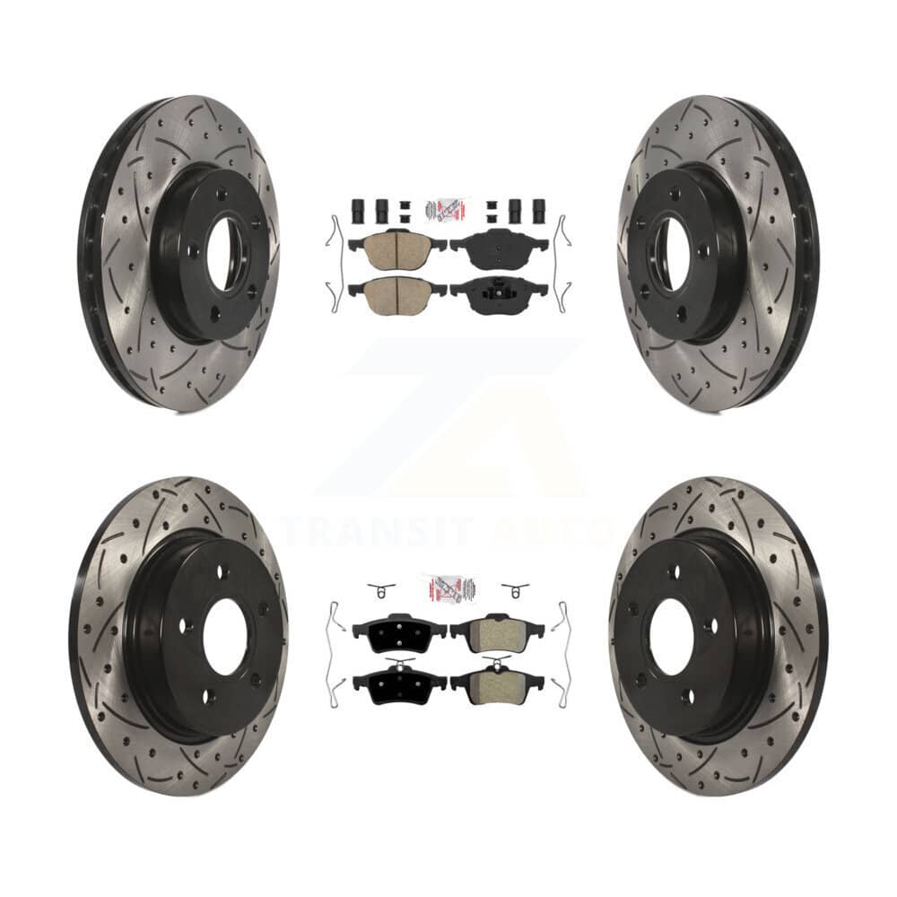Transit Auto - KDA-102504 - Front and Rear Disc Brake Kits