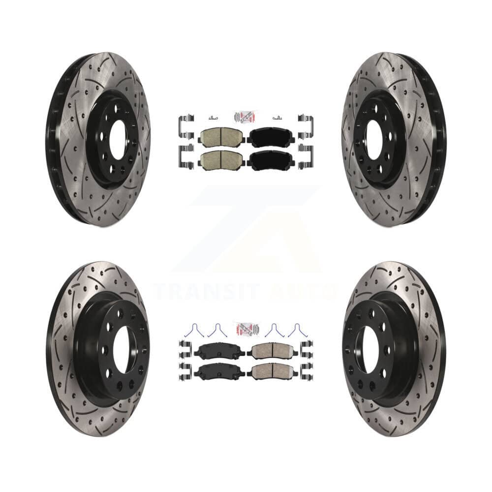 Transit Auto - KDA-102507 - Front and Rear Disc Brake Kits