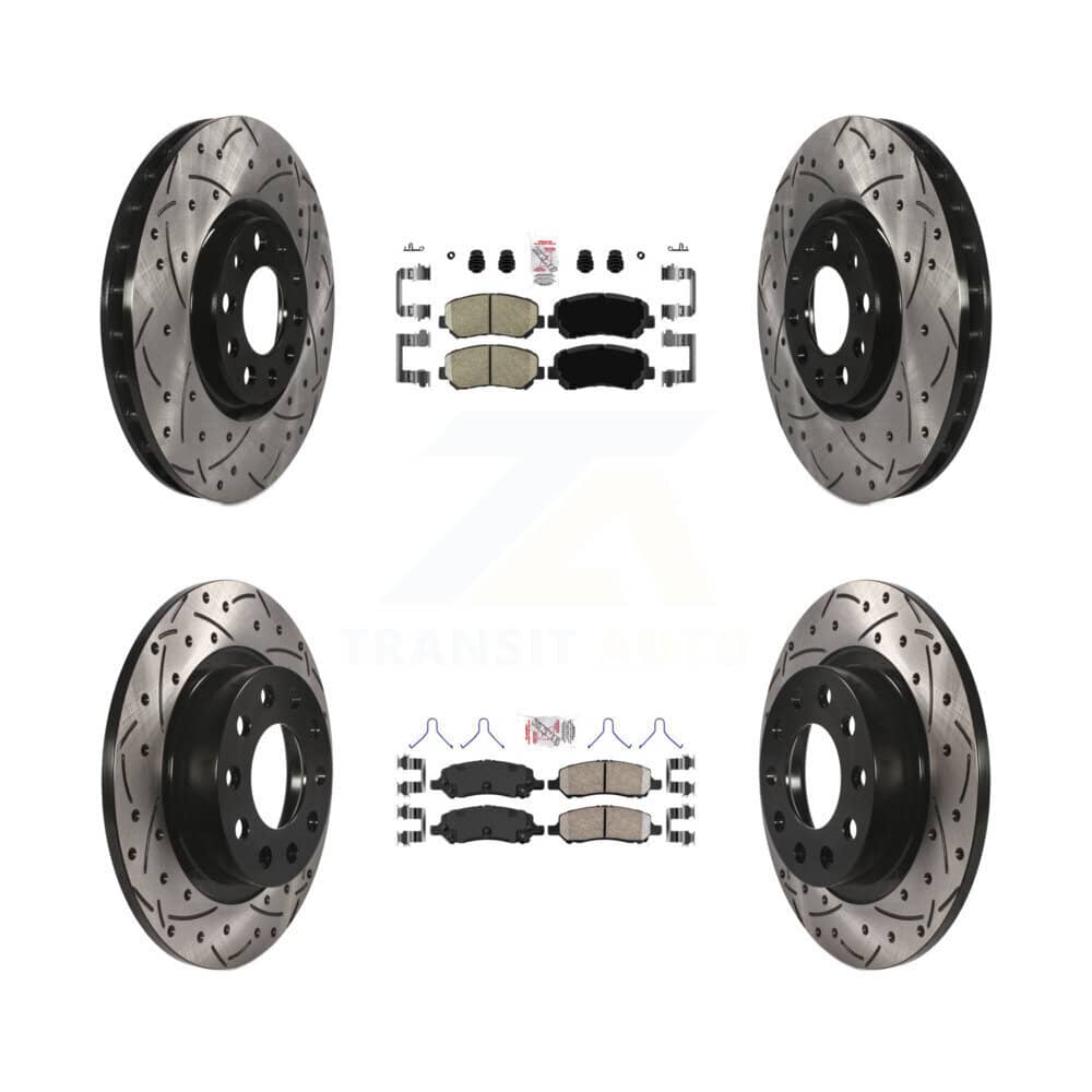 Transit Auto - KDA-102508 - Front and Rear Disc Brake Kits