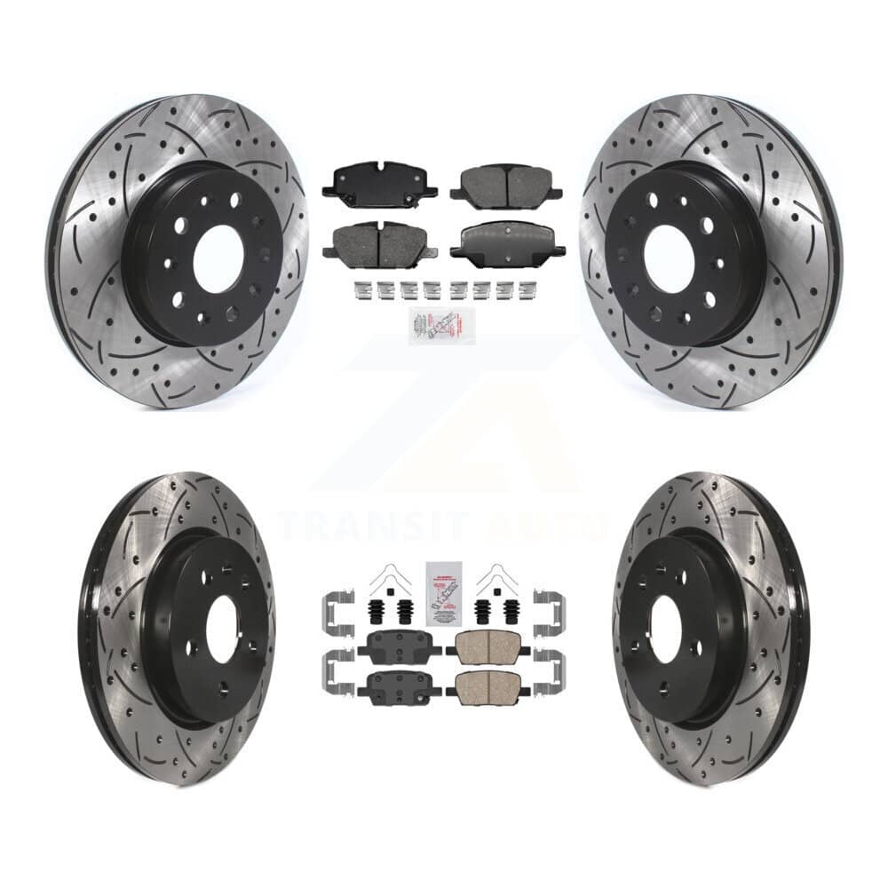 Transit Auto - KDA-102517 - Front and Rear Disc Brake Kits
