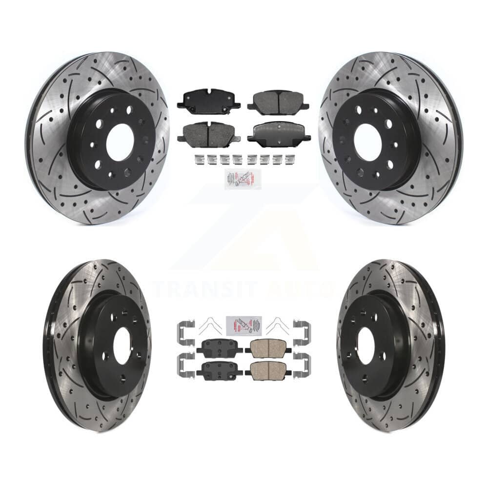 Transit Auto - KDA-102518 - Front and Rear Disc Brake Kits