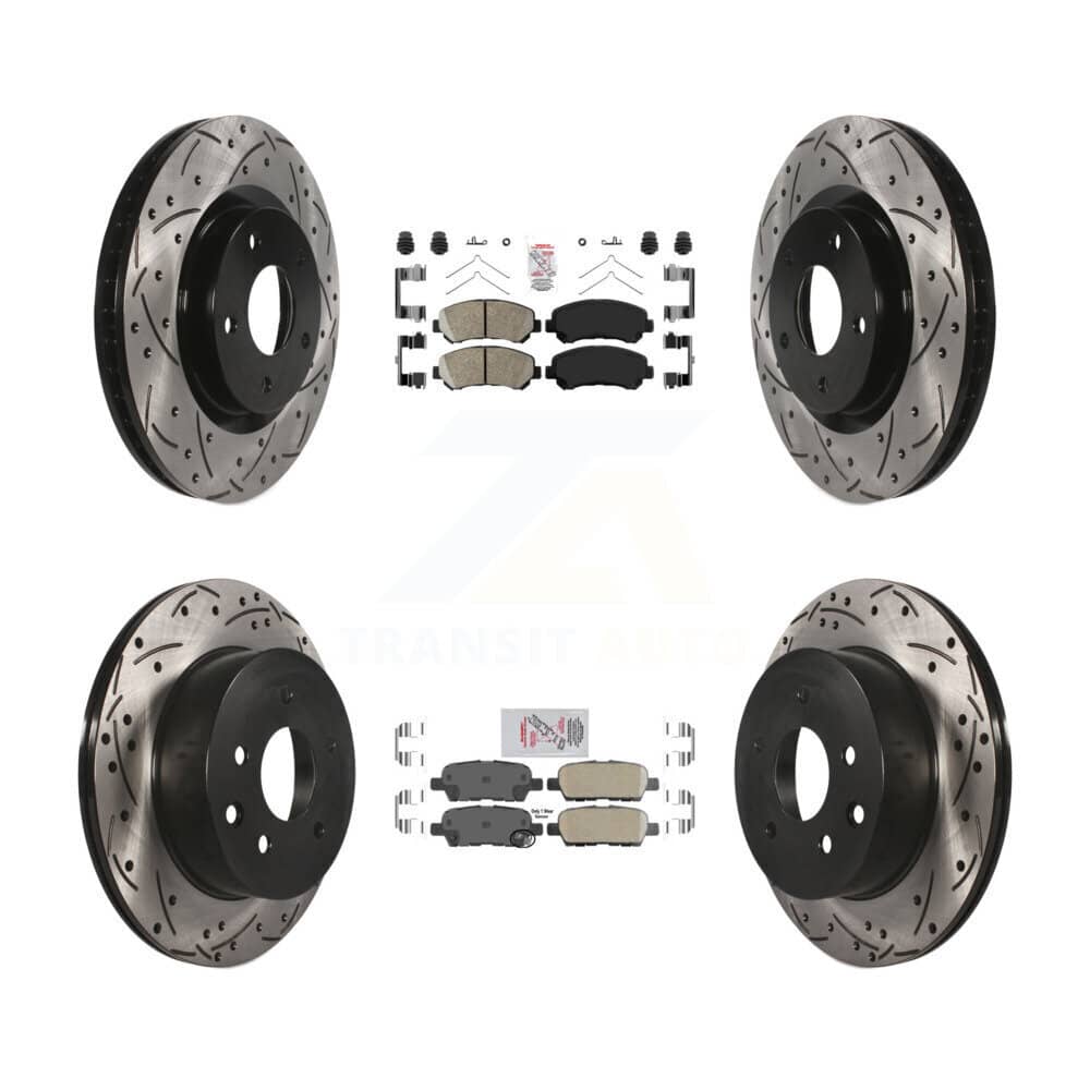Transit Auto - KDA-102521 - Front and Rear Disc Brake Kits