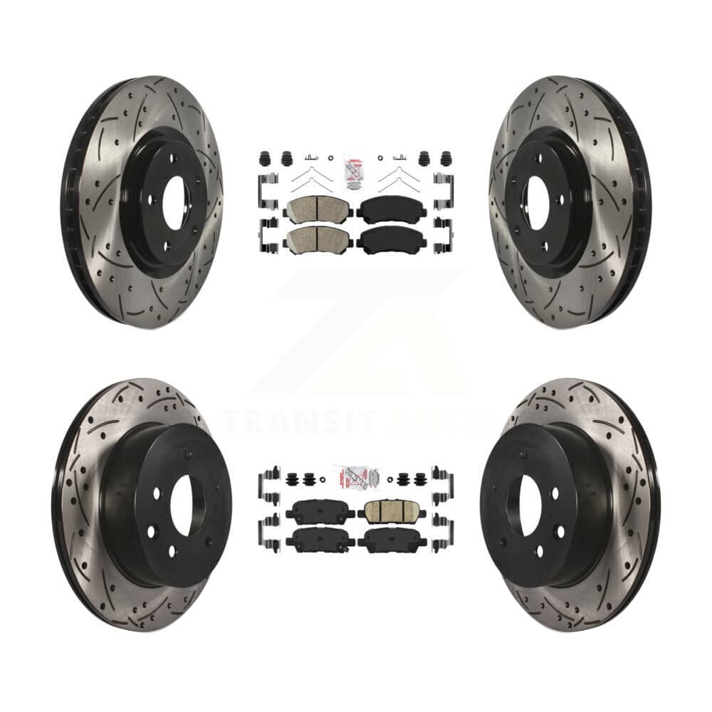 Transit Auto - KDA-102526 - Front and Rear Disc Brake Kits