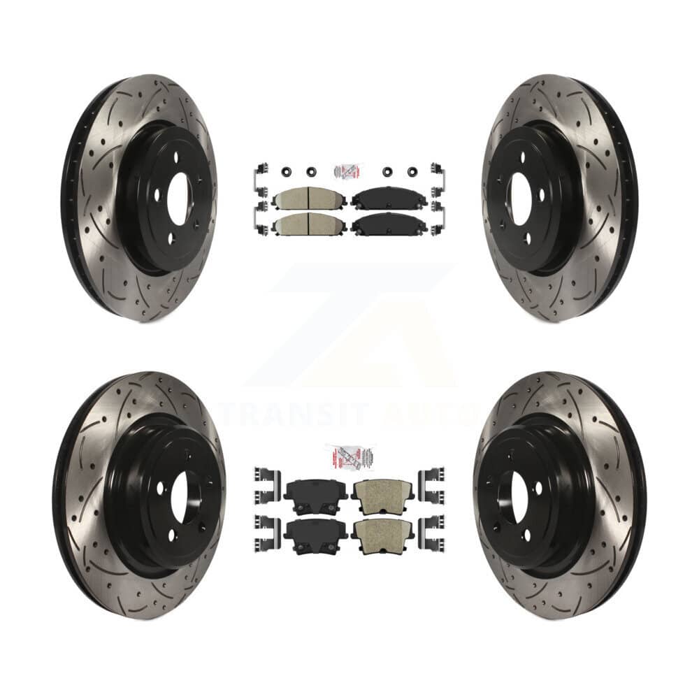 Transit Auto - KDA-102530 - Front and Rear Disc Brake Kits
