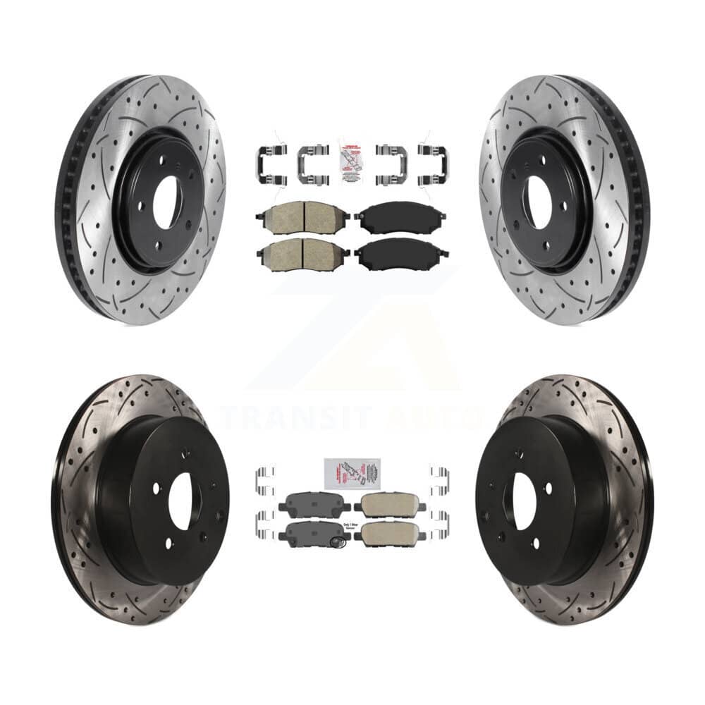 Transit Auto - KDA-102541 - Front and Rear Disc Brake Kits