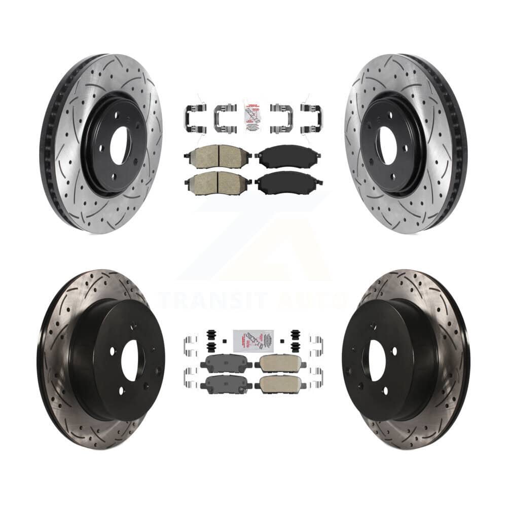 Transit Auto - KDA-102542 - Front and Rear Disc Brake Kits