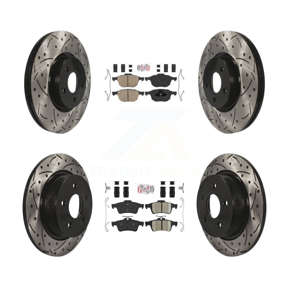 Transit Auto - KDA-102543 - Front and Rear Disc Brake Kits