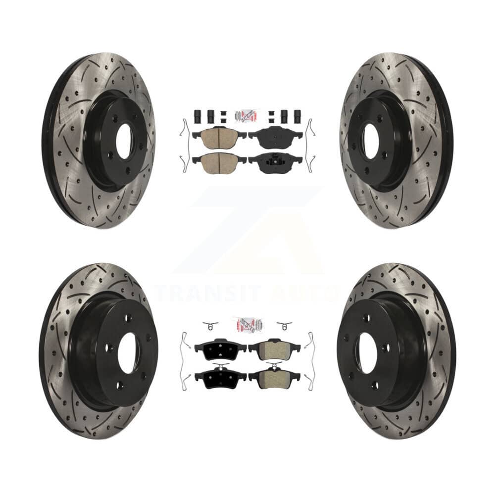 Transit Auto - KDA-102545 - Front and Rear Disc Brake Kits