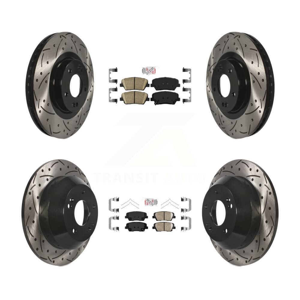 Transit Auto - KDA-102548 - Front and Rear Disc Brake Kits