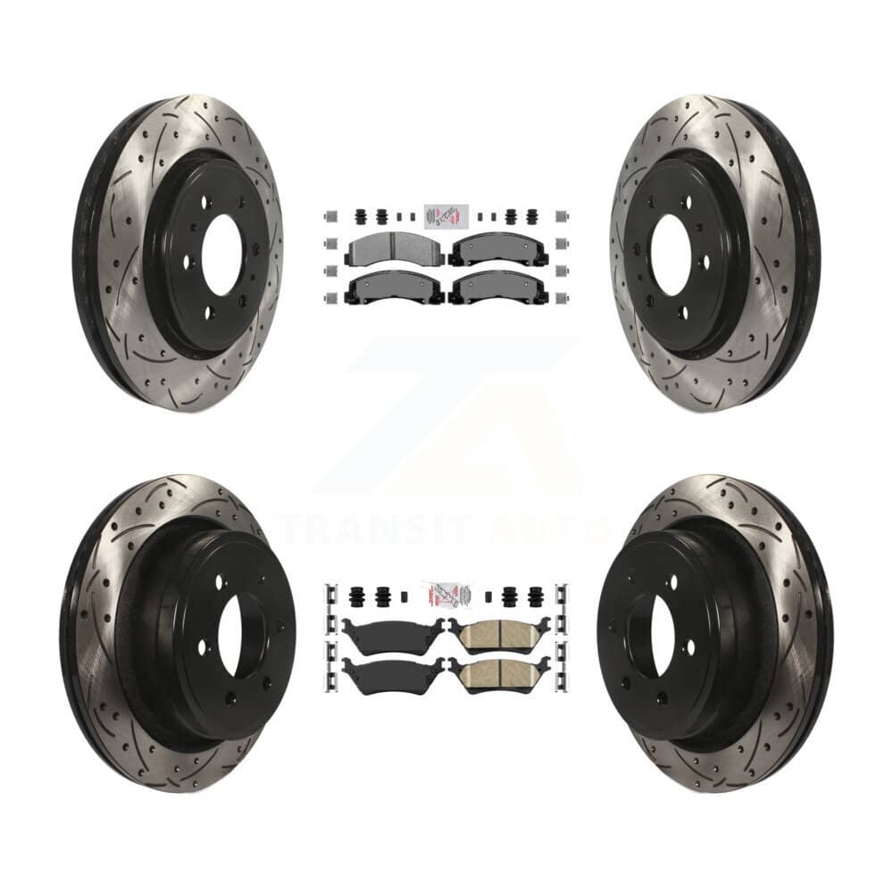 Transit Auto - KDA-102554 - Front and Rear Disc Brake Kits