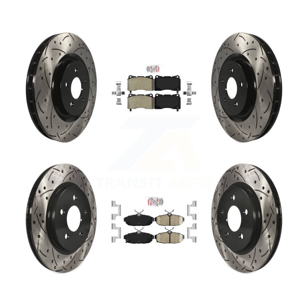 Transit Auto - KDA-102572 - Front and Rear Disc Brake Kits