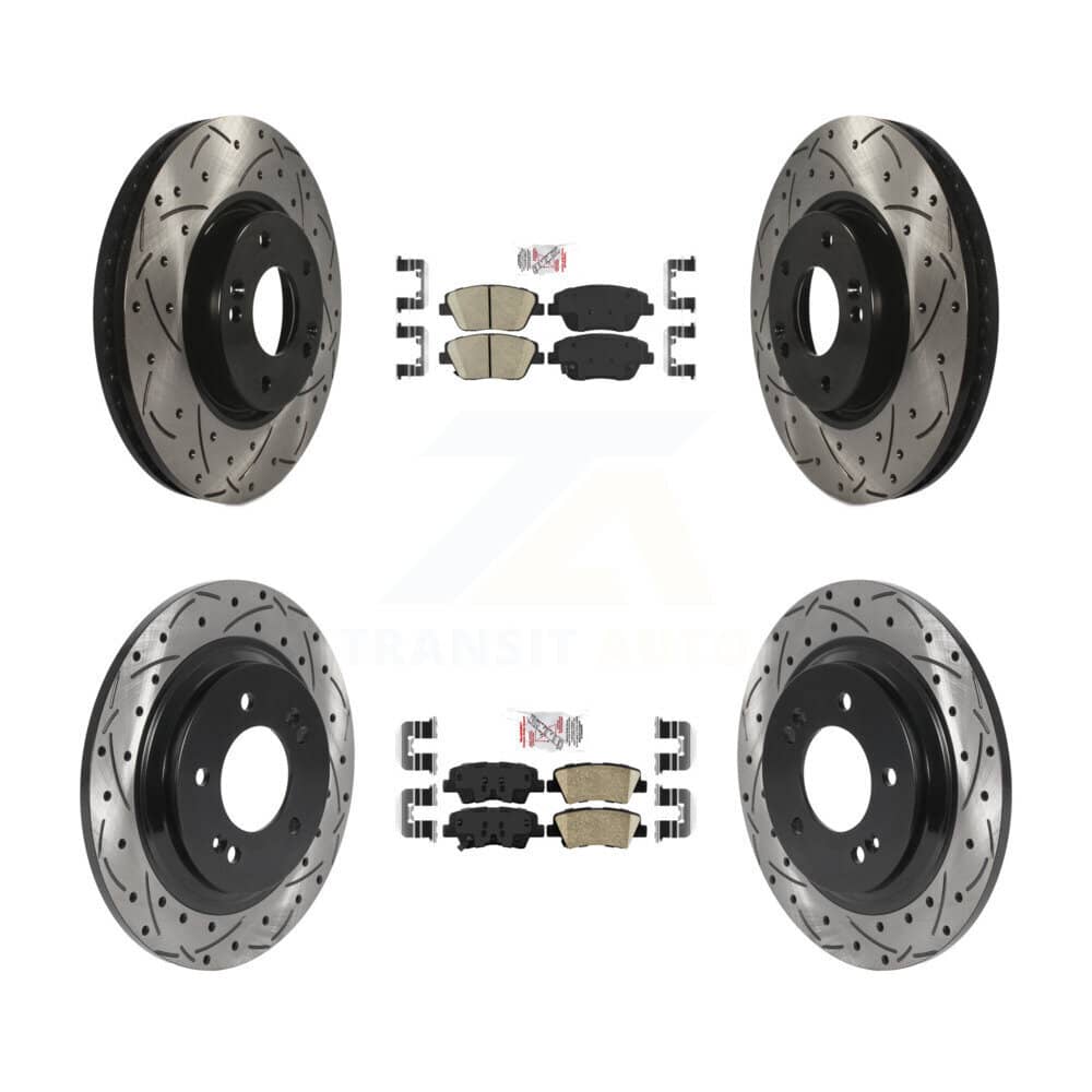 Transit Auto - KDA-102575 - Front and Rear Disc Brake Kits