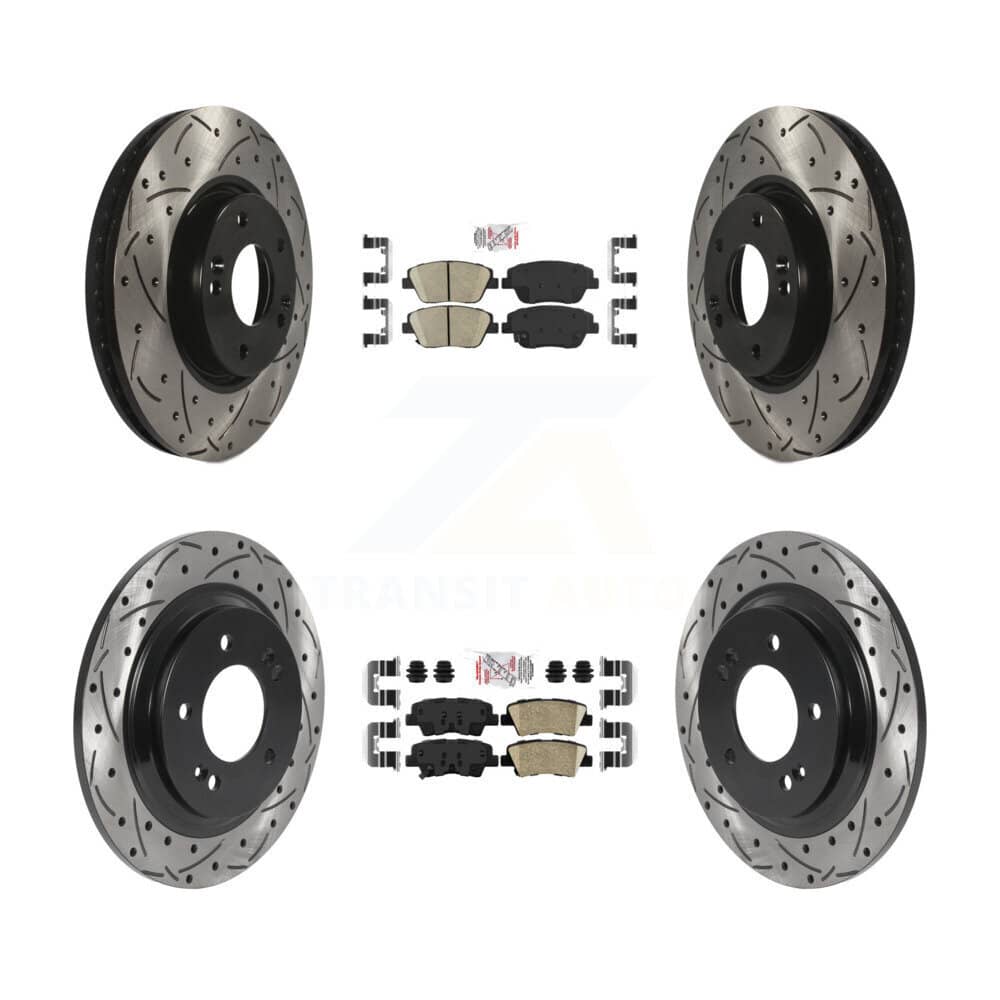 Transit Auto - KDA-102576 - Front and Rear Disc Brake Kits
