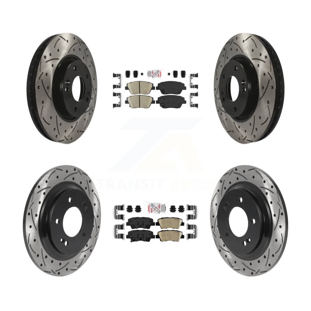 Transit Auto - KDA-102580 - Front and Rear Disc Brake Kits