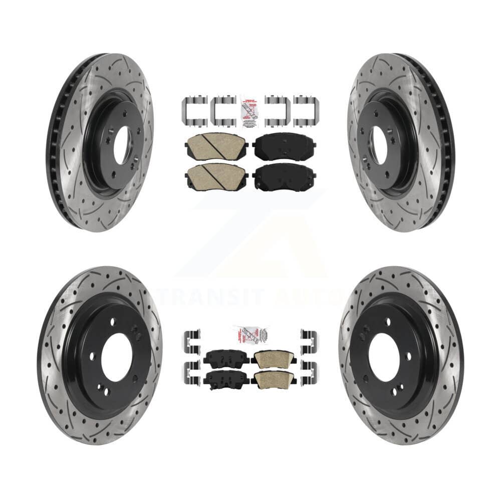 Transit Auto - KDA-102585 - Front and Rear Disc Brake Kits