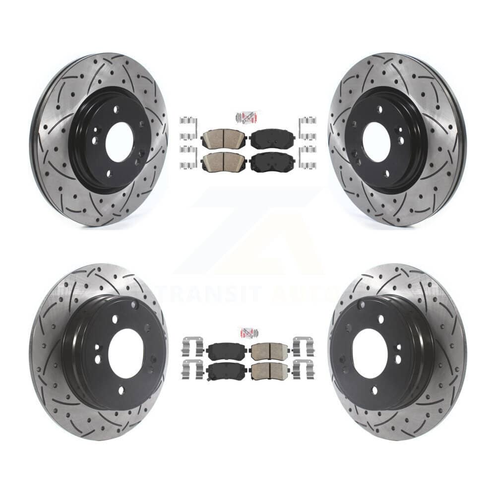 Transit Auto - KDA-102588 - Front and Rear Disc Brake Kits