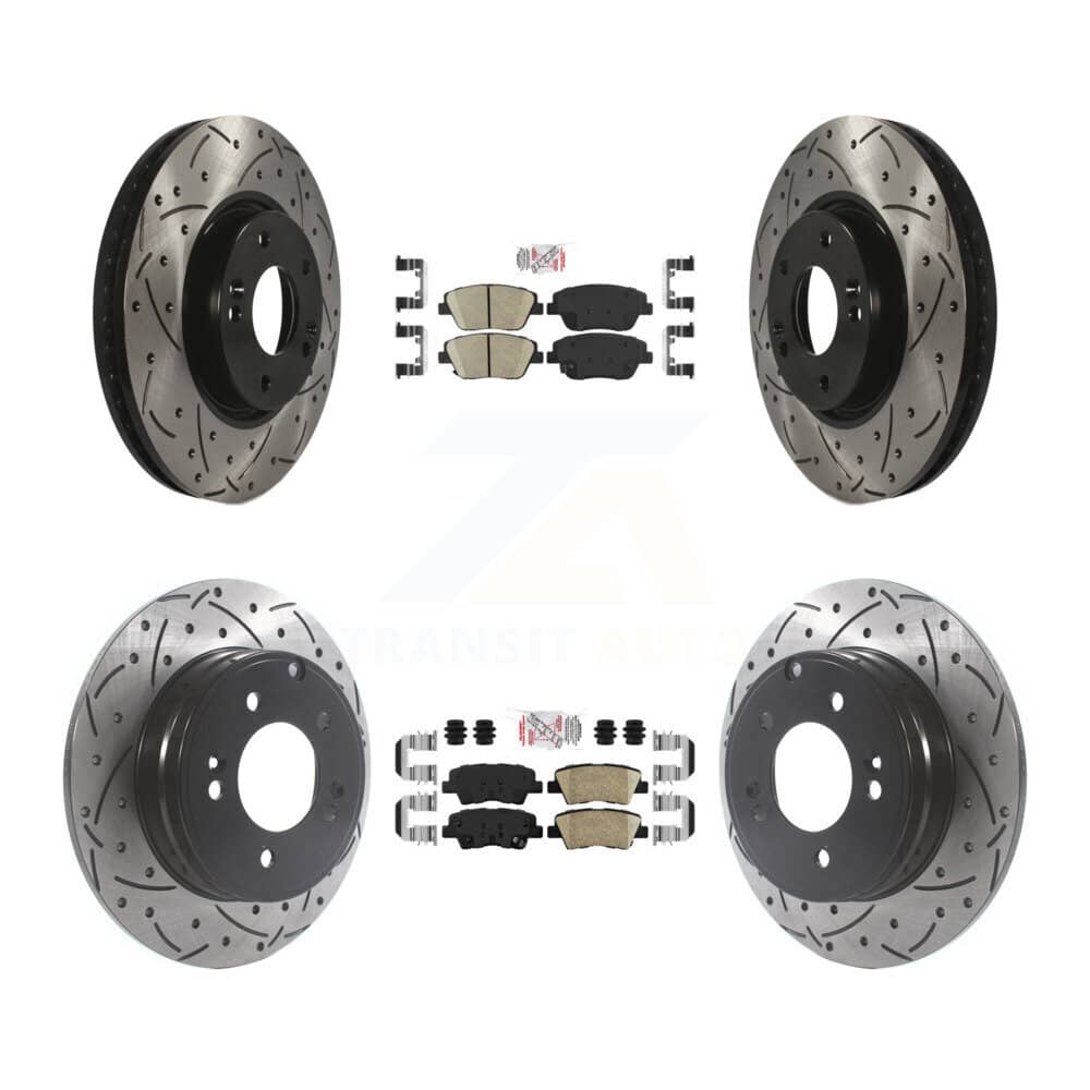 Transit Auto - KDA-102592 - Front and Rear Disc Brake Kits