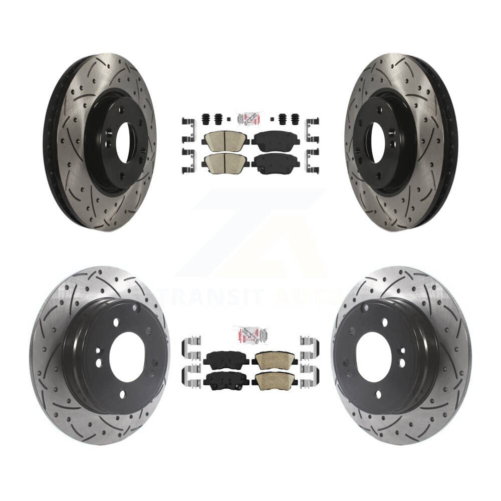 Transit Auto - KDA-102593 - Front and Rear Disc Brake Kits