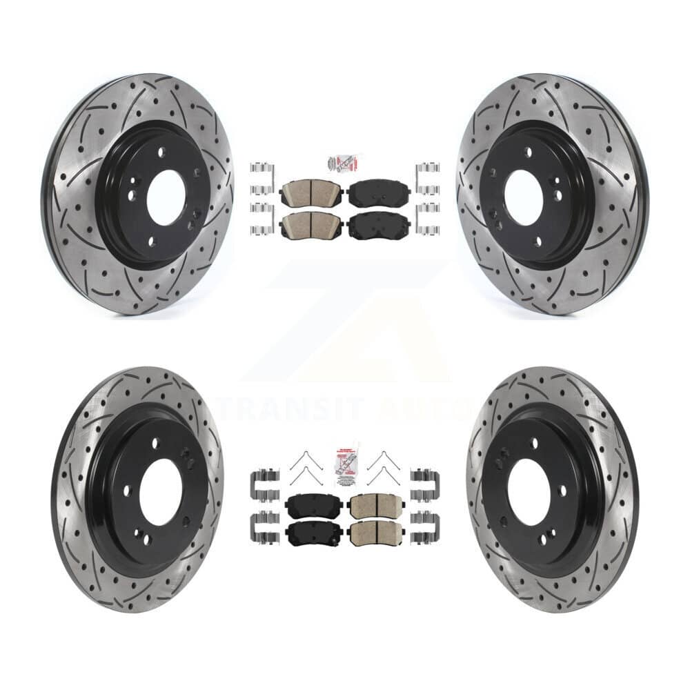 Transit Auto - KDA-102596 - Front and Rear Disc Brake Kits