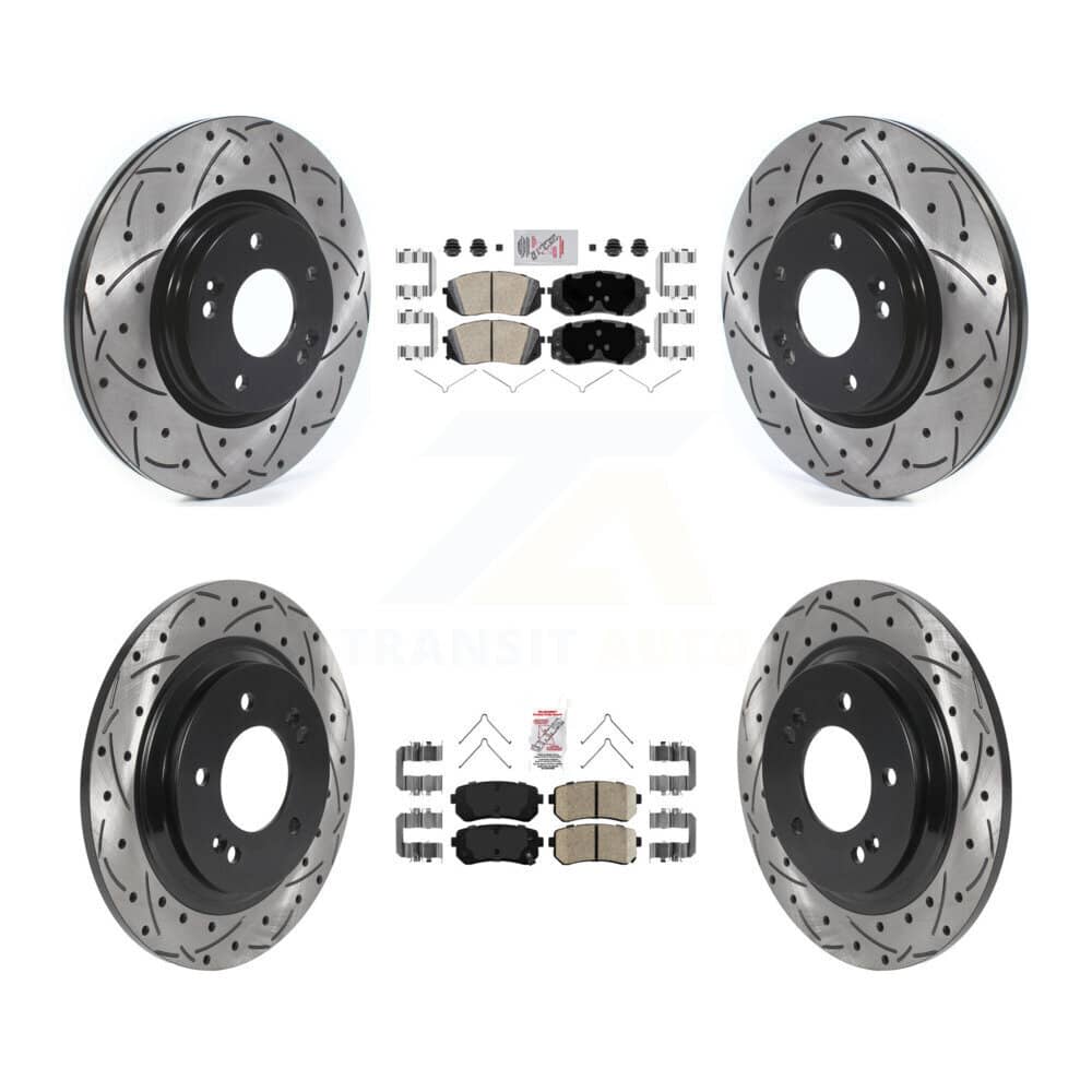 Transit Auto - KDA-102598 - Front and Rear Disc Brake Kits