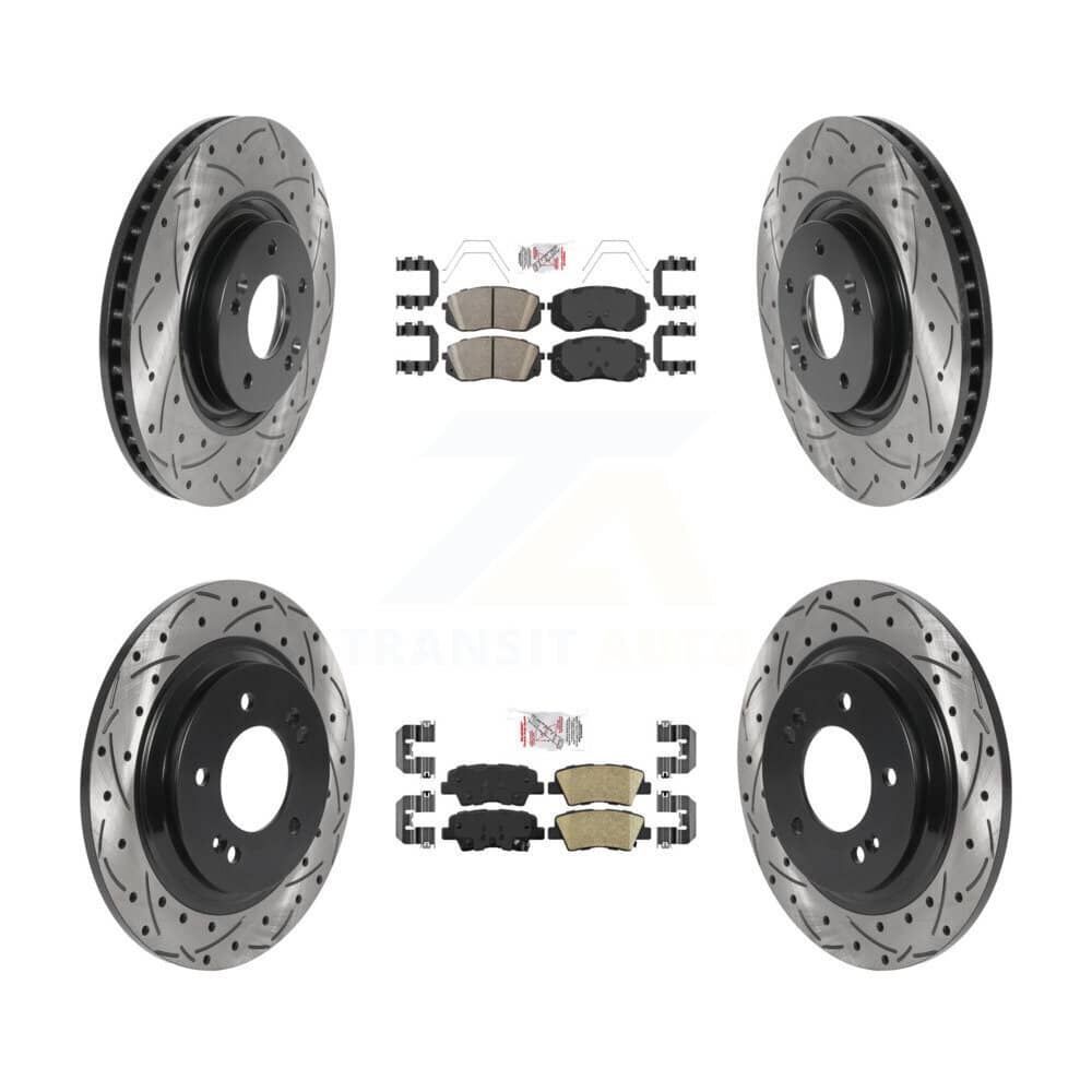 Transit Auto - KDA-102600 - Front and Rear Disc Brake Kits