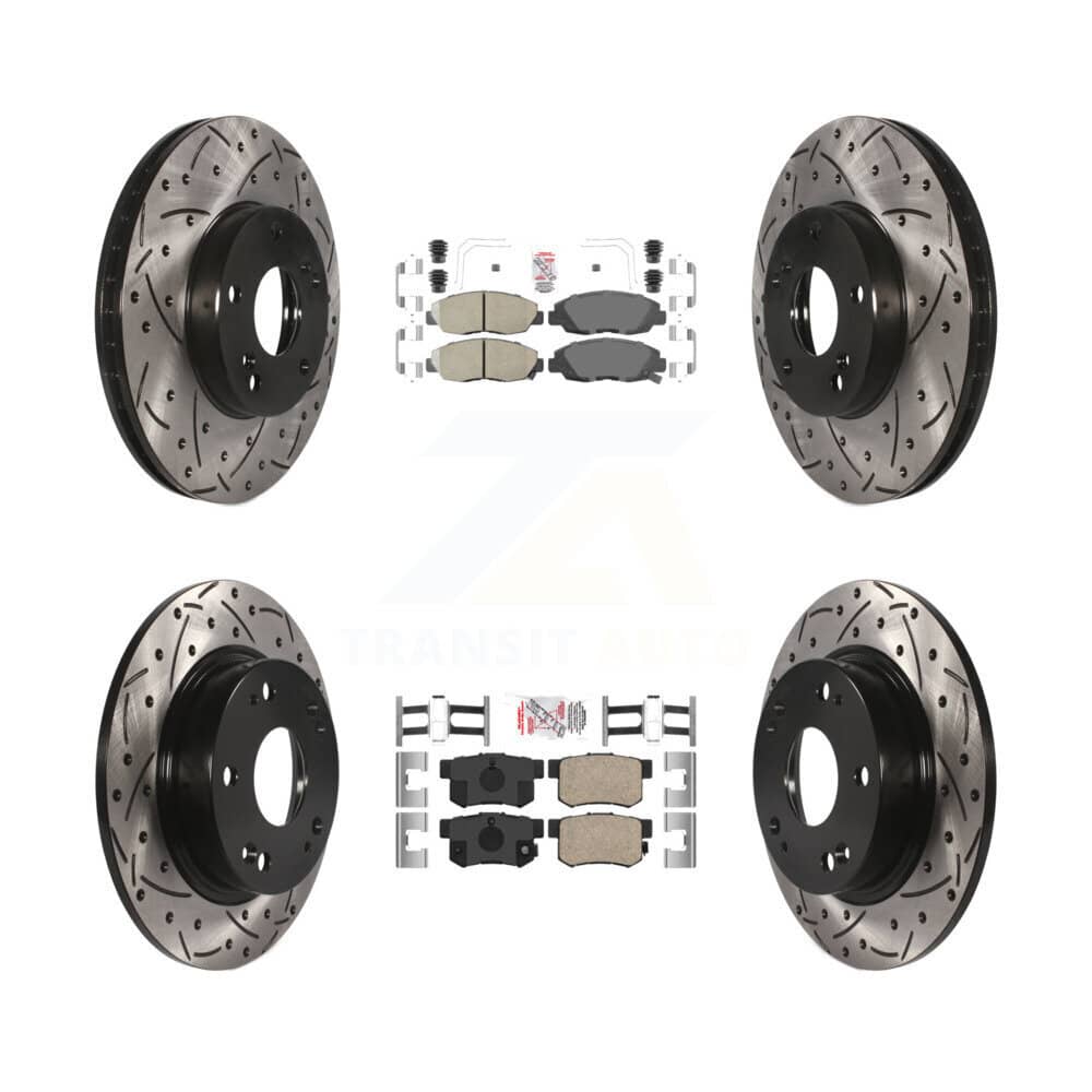 Transit Auto - KDA-102604 - Front and Rear Disc Brake Kits