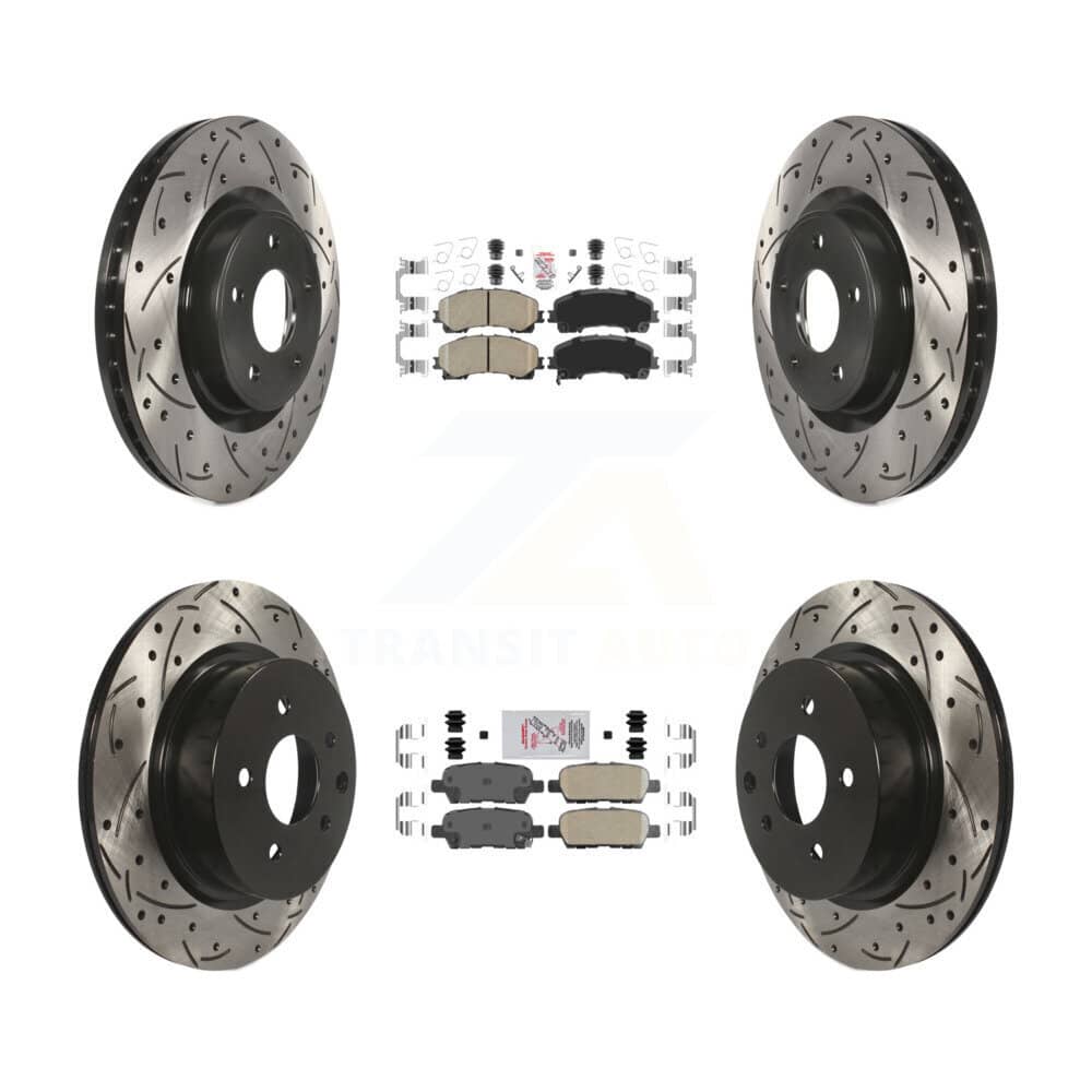 Transit Auto - KDA-102606 - Front and Rear Disc Brake Kits