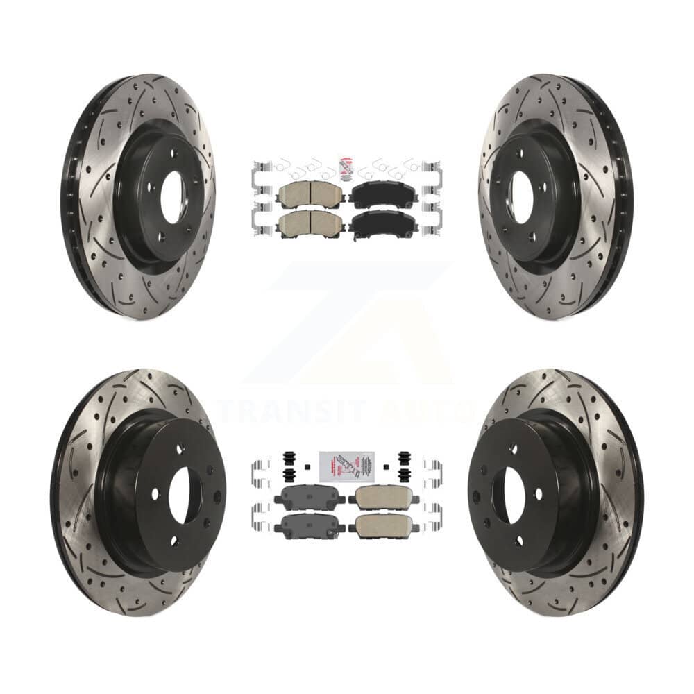 Transit Auto - KDA-102608 - Front and Rear Disc Brake Kits