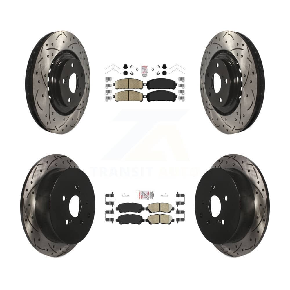 Transit Auto - KDA-102609 - Front and Rear Disc Brake Kits