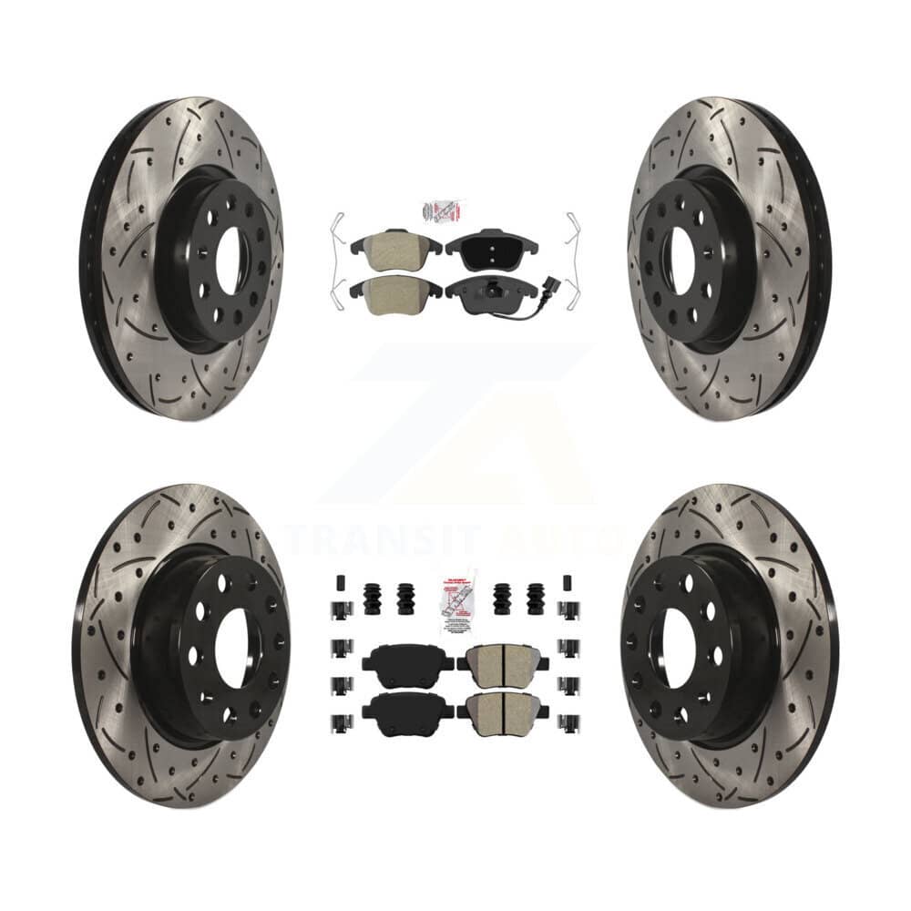 Transit Auto - KDA-102616 - Front and Rear Disc Brake Kits